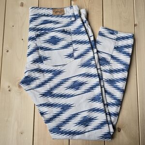 Ralph Lauren Denim & Supply Southwestern Aztec Print Skinny Jeans Size 32